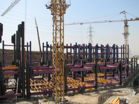 Production of steel structure